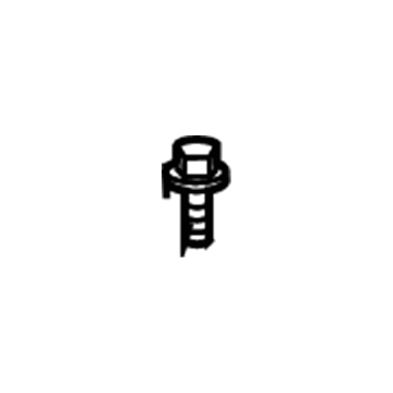 67159-32020 Toyota Rear Trim Panel Clip Illustration 1 of 1