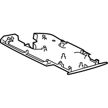 58989-06020-C0 Toyota Inner Panel, Center Illustration 1 of 1