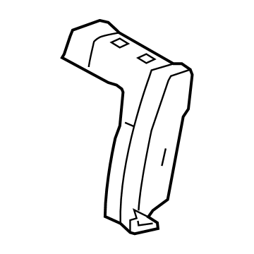 Toyota 71551-0C400 Seat Back Pad