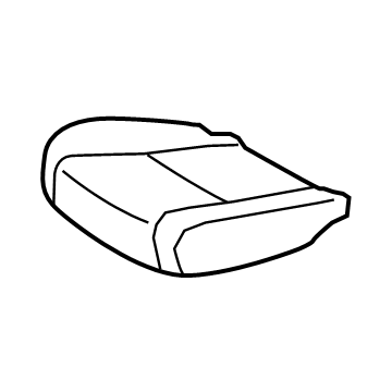 Toyota 71071-0C572-B5 Cushion Cover