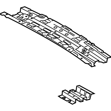 63103-06130 Toyota Roof Bow, Front Illustration 1 of 1