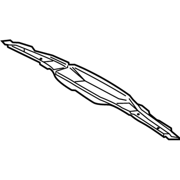 63148-06130 Toyota Roof Bow, Rear Illustration 1 of 1