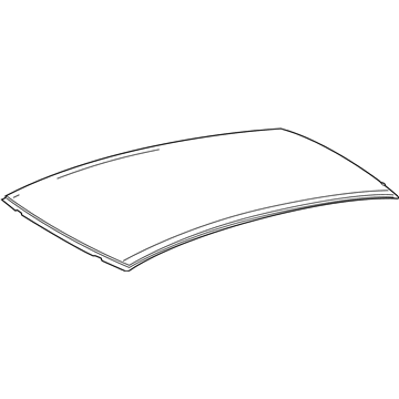 63111-06600 Toyota Roof Panel Illustration 1 of 1