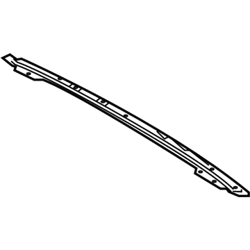 63128-06010 Toyota Roof Bow, Front Center Illustration 1 of 1