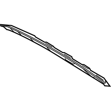 63143-06120 Toyota Roof Bow, Front Illustration 1 of 1