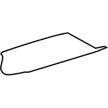 64711-06200-C0 Toyota Floor Cover, Rear Illustration 1 of 1