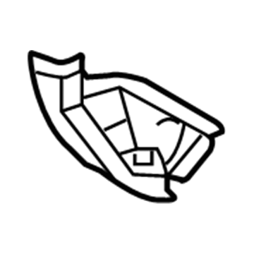57197-33040 Toyota Torque Box, Front Passenger Side Illustration 1 of 1