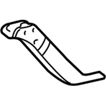 57154-33030 Toyota Inner Reinforcement, Driver Side Illustration 1 of 1