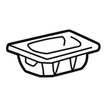 Toyota 74231-89102-03 Armrest Base