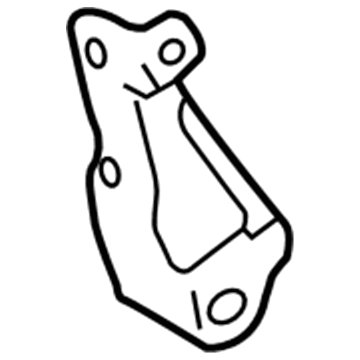 89668-02190 Toyota ECM Rear Bracket Illustration 1 of 1