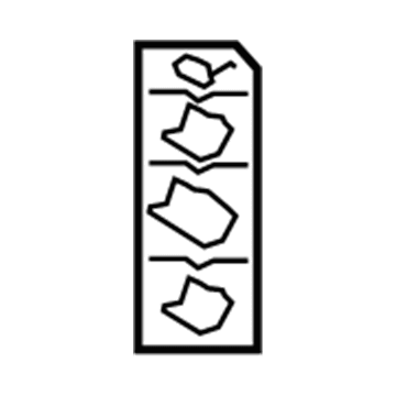 74554-48020 Toyota Info Label Illustration 1 of 1