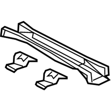 Toyota 57806-48020 Floor Crossmember Reinforcement