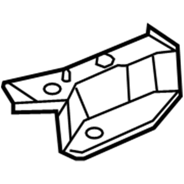 Toyota 58313-48050 Rear Floor Pan Extension