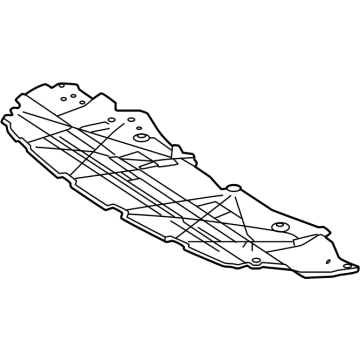 Toyota 51441-30560 Under Cover