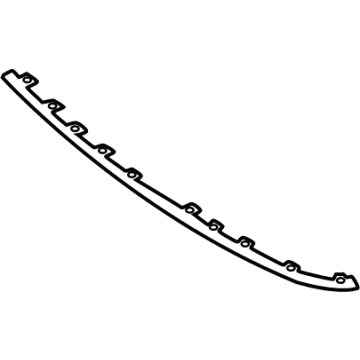 53395-30010 Toyota Seal, Front Illustration 1 of 1