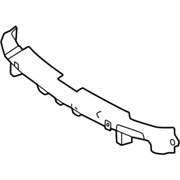 Toyota 52611-30580 Insert, Front 52611-30580 Toyota Insert, Front Illustration 1 of 1