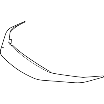 Toyota 52701-30907 Upper Molding