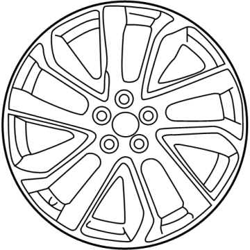 Toyota 42611-12G10 Wheel, Alloy