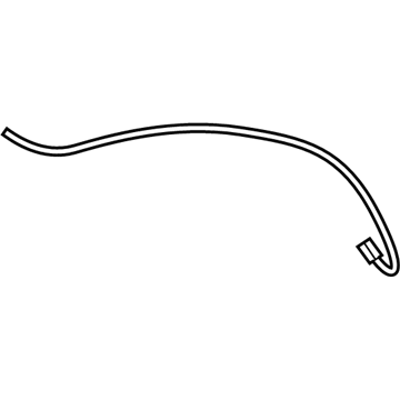 86101-02830 Toyota Antenna Cable, Rear Illustration 1 of 1