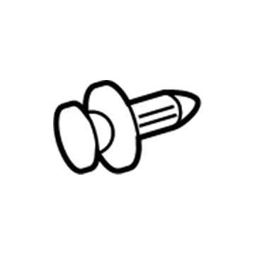 Toyota 52161-02020 Bumper Filler Clip