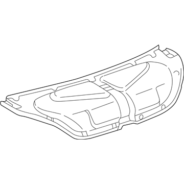 Toyota 64719-06020-C0 Trunk Lid Trim