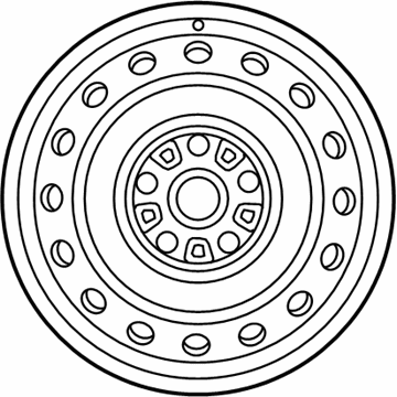 Toyota Spare Wheel - 42611-02880