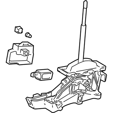 33560-52070 Toyota Gear Shift Assembly Illustration 1 of 1