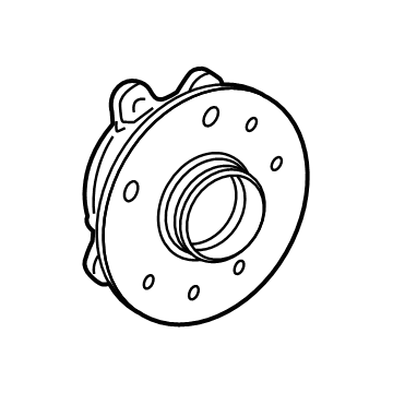 Toyota 43550-42050 Front Hub & Bearing