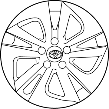 Toyota 42602-47241 Wheel Cover