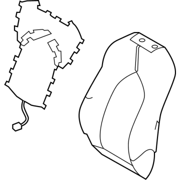 Toyota 71073-08161-B2 Seat Back Cover