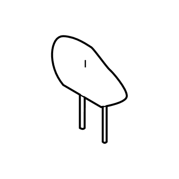 Toyota 71910-08180-C0 Headrest