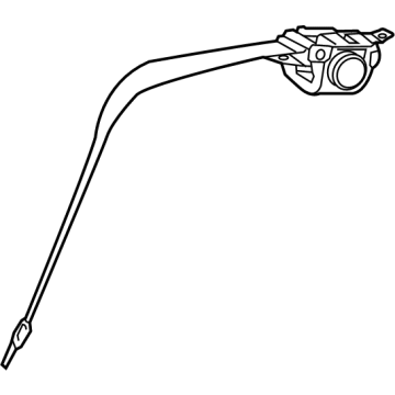 Toyota 73360-AQ010-C0 Outer Belt Assembly