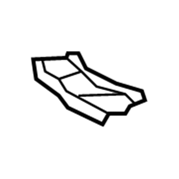 Scion 57636-63010 Rear Reinforcement