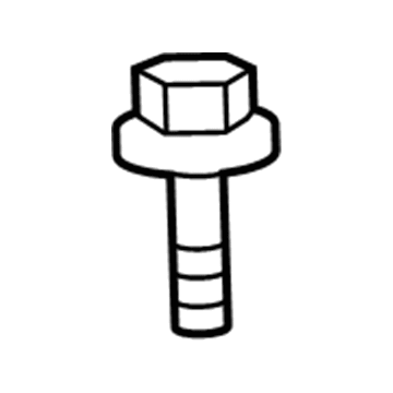 Toyota 90119-06508 Splash Shield Screw