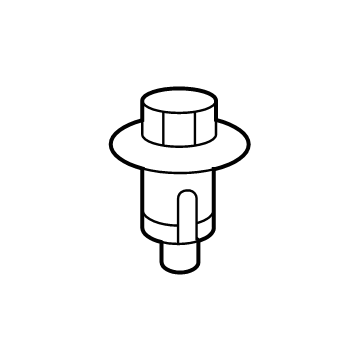 Toyota 90119-06A20 Scoop Bolt