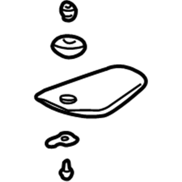 Toyota 58470-0C011-B2 Hole Cover