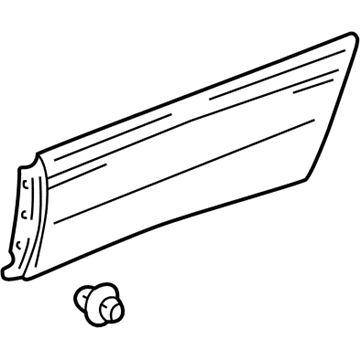 Toyota 75652-08010-B0 Body Side Molding