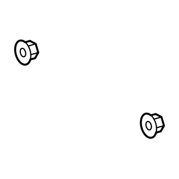 Toyota 90080-17221 Shock Nut