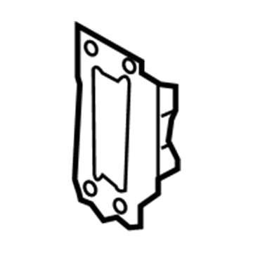 57119-74010 Toyota Inner Rail Plate, Front Passenger Side Illustration 1 of 1