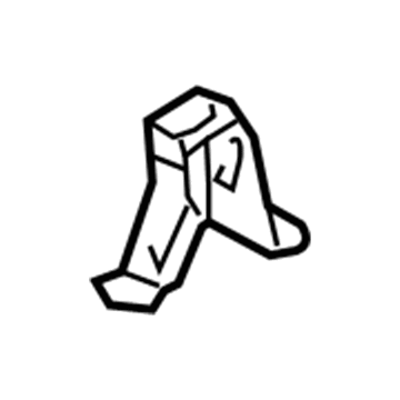 53717-74010 Toyota Apron Assembly Plate, Front Passenger Side Illustration 1 of 1