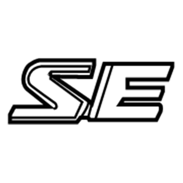 Toyota 75445-0E030 Nameplate