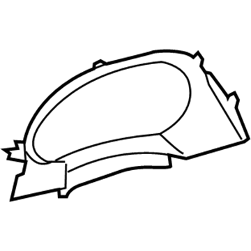 Toyota 55410-02280-C0 Cluster Panel