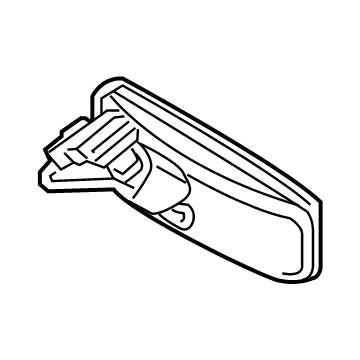 Toyota 87840-0W640 Mirror Inside