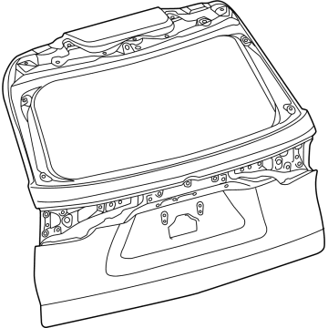 Toyota 67005-0E490 Lift Gate