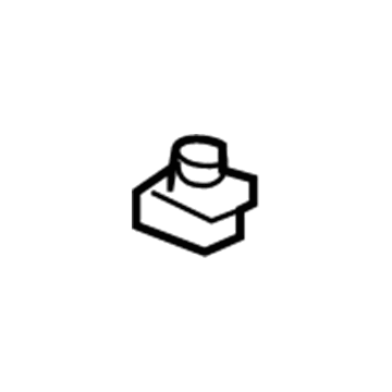 Toyota 90467-A0018 Bumper Cover U-Nut