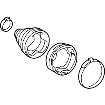 Toyota 04437-0R066 Inner CV Joint Boot