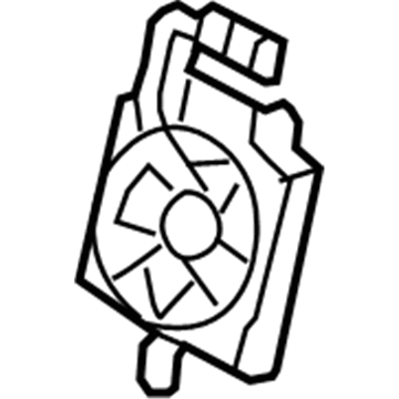 85867-60020 Toyota Blower, Seat Back Climate Control, Passenger Side Illustration 1 of 1