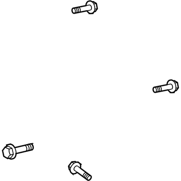 Toyota 90080-11672 Rear Lower Control Arm Bolt