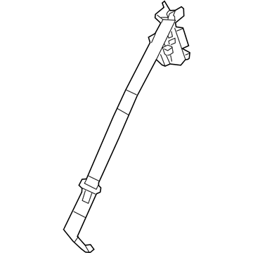 Toyota 73360-12C40-C0 Outer Belt Assembly