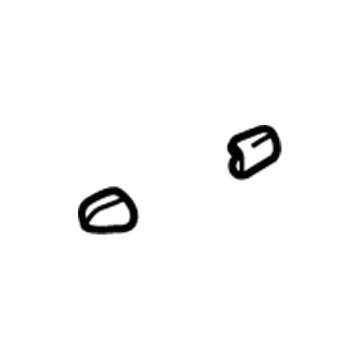 Toyota 74612-0C080-B0 Assist Strap Cap